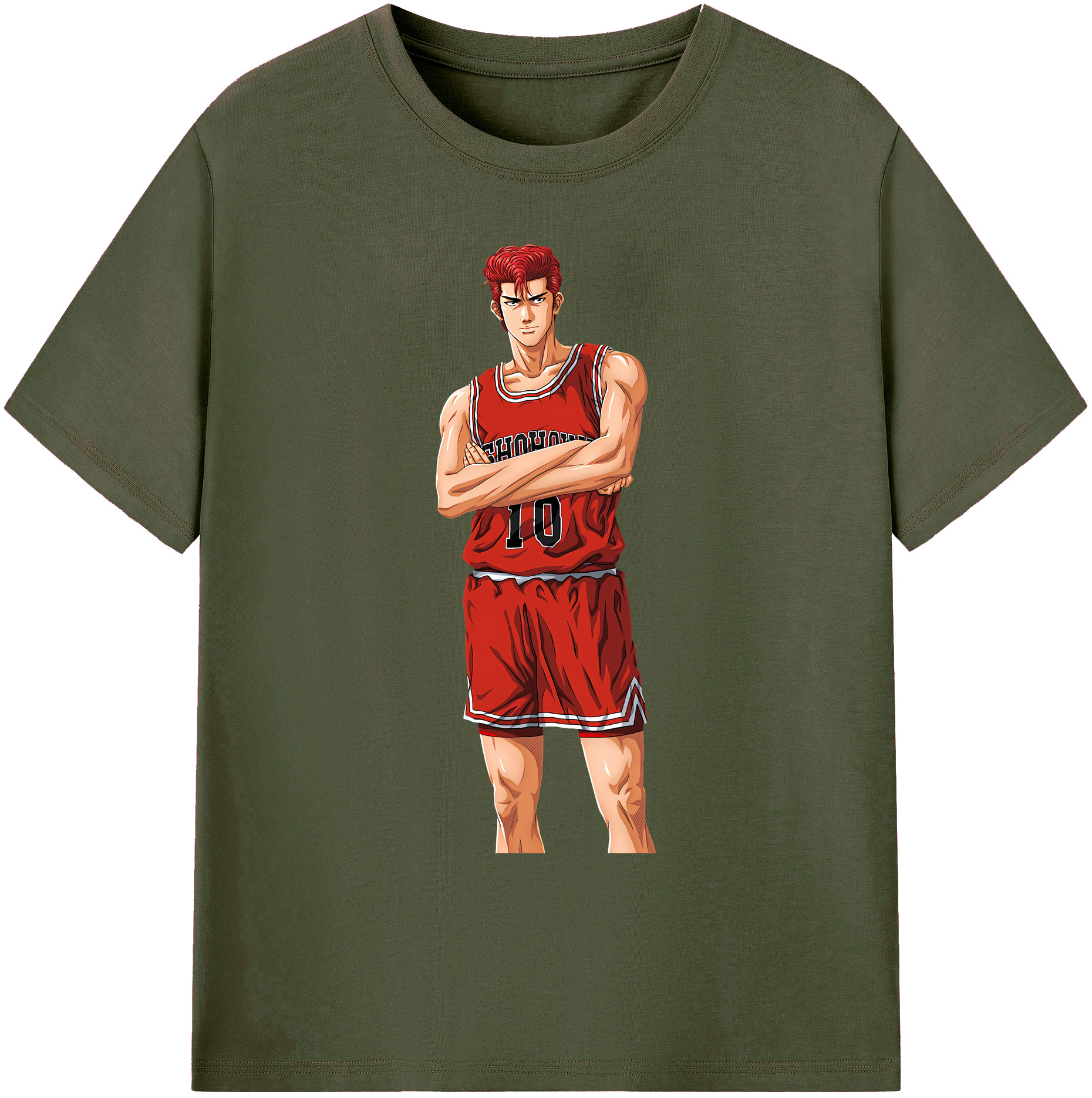 （画像用） SLAM DUNK／スラムダンク 綿100％ メンズ半袖Tシャツ｜肌触りやわらか＆通気性